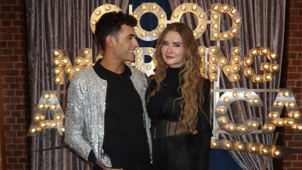 Anna Delvey and her “Dancing with the Stars” partner Ezra Sosa. (Source: @ezra.sosa)